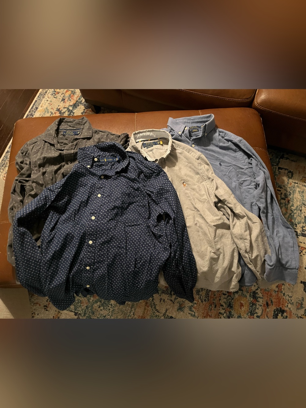 3 Polo by Ralph Lauren & 1 Ralph Lauren men’s shirts